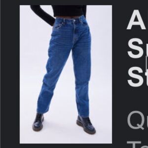 Aeropostale Women's High Rise “Mom Jeans”